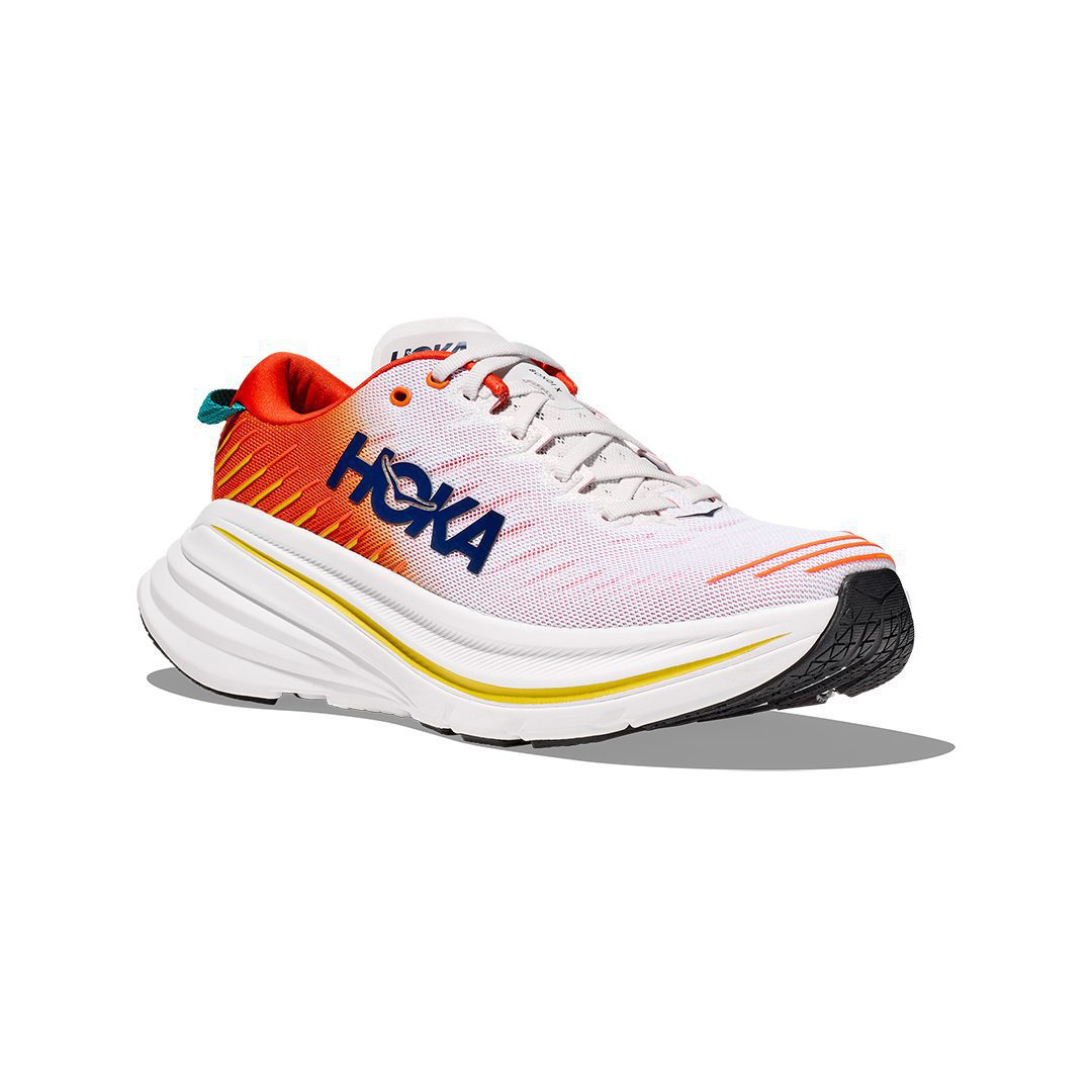 HOKA ONEONE BONDI X 27.5センチ HOKA Bondi X Blanc De Blanc/Flame - HOKA® Oficial Chile