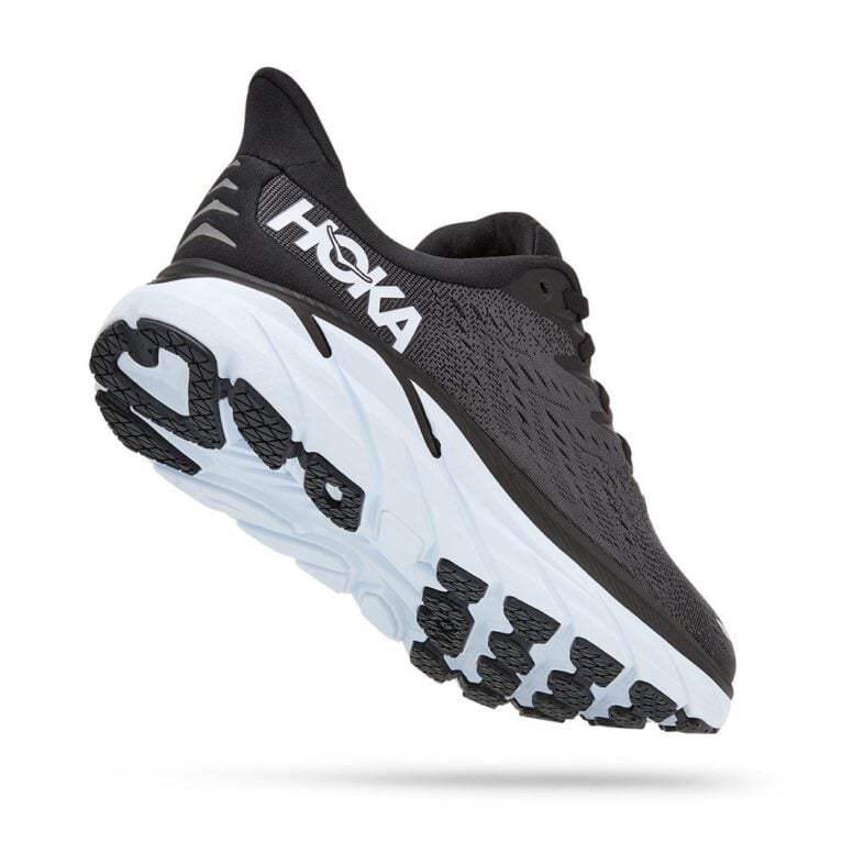 HOKA Clifton 8 Black/White - Imagen 3