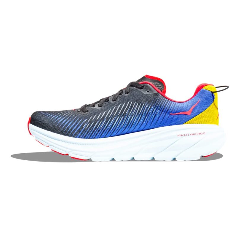 HOKA Rincon 3 Black Dazzling Blue - Imagen 8