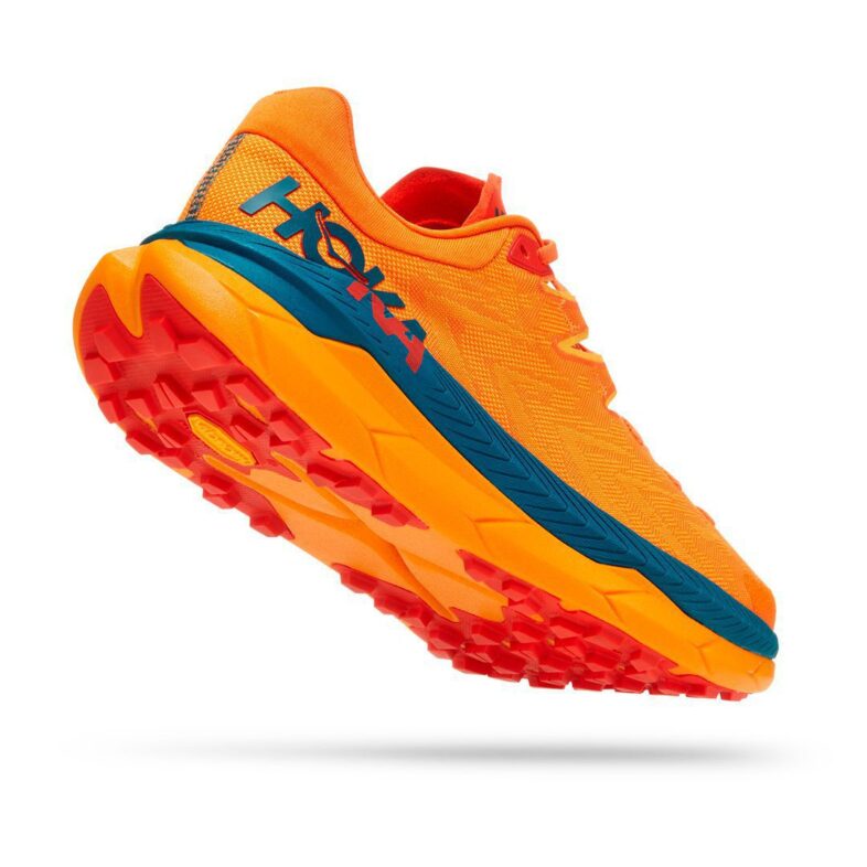 HOKA Tecton X Persimmon Orange Radiant Yellow - Imagen 3