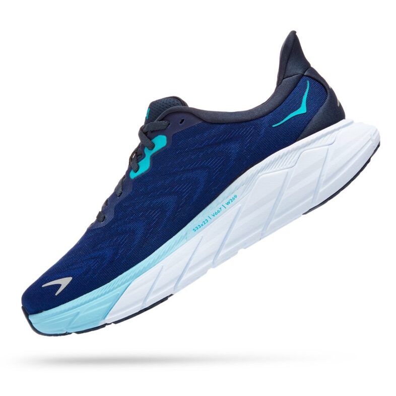 HOKA Arahi 6 Outer Space Bellwether Blue - Imagen 4