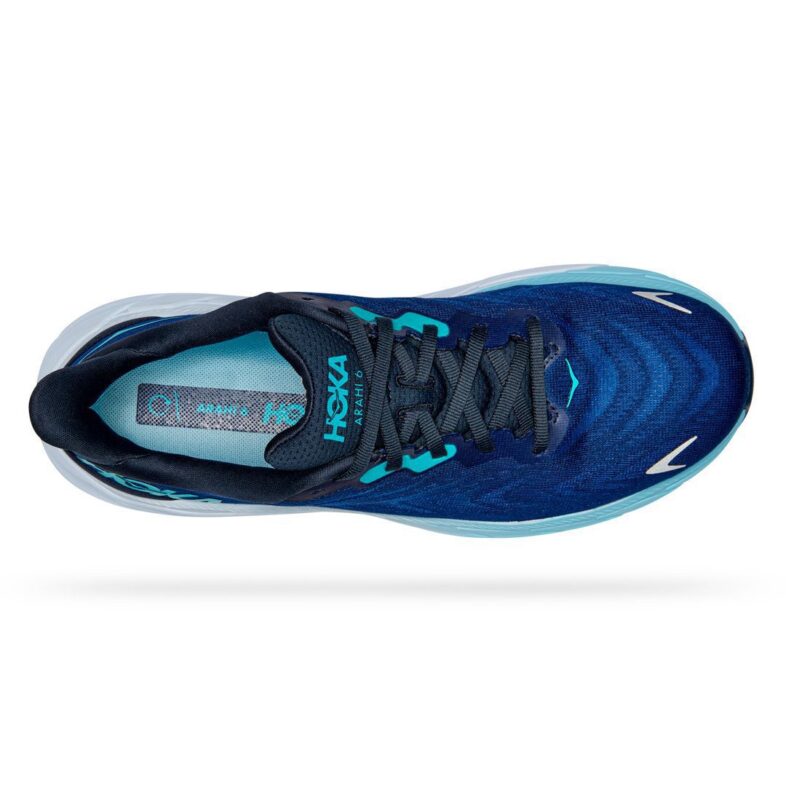 HOKA Arahi 6 Outer Space Bellwether Blue - Imagen 5