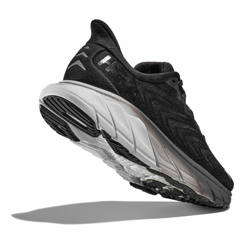 HOKA Arahi 6 Black White - HOKA® Oficial Chile