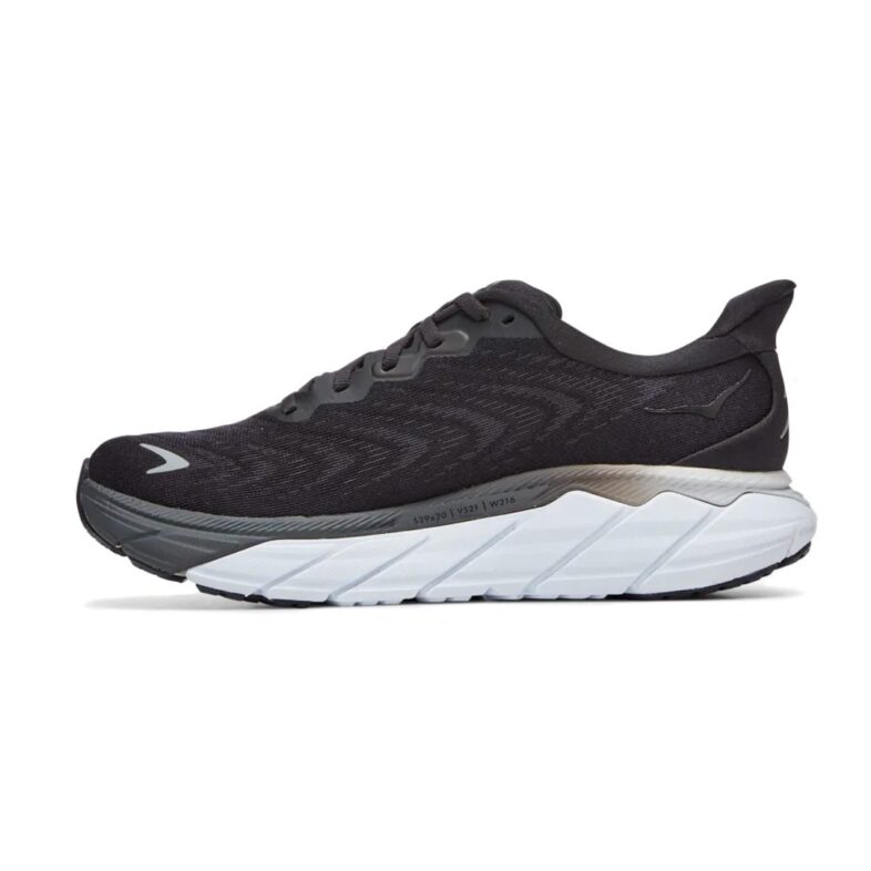 HOKA Arahi 6 Black White - Imagen 7