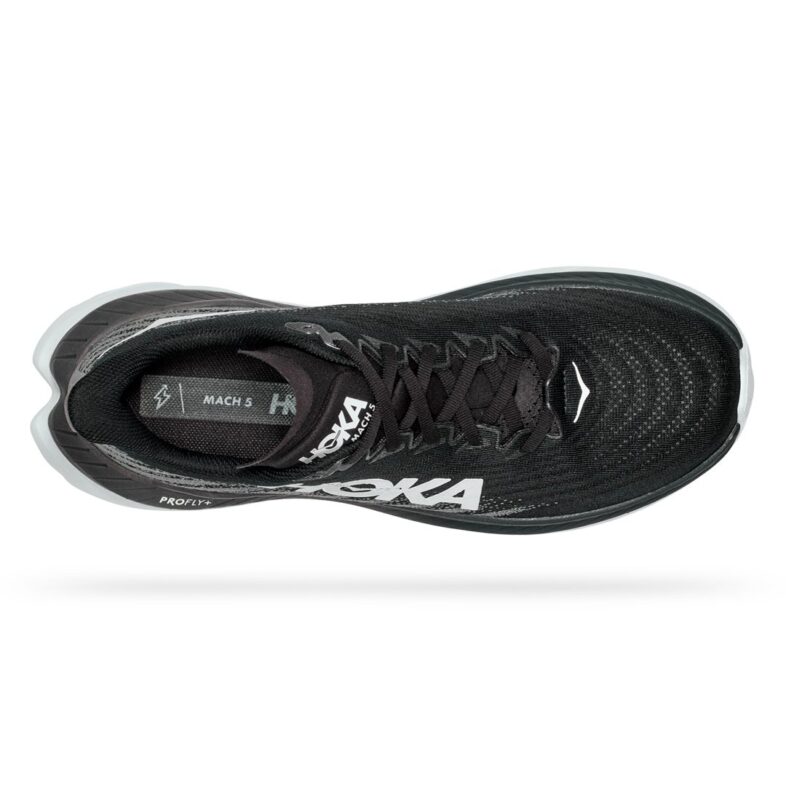 HOKA Mach 5 Black Castlerock - Imagen 5