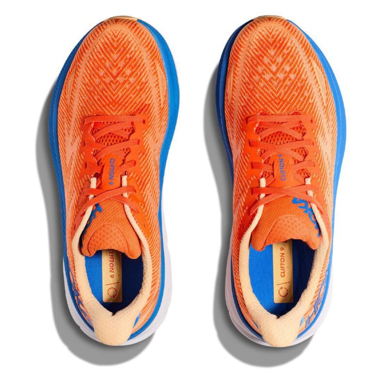 HOKA Clifton 9 Vibrant Orange Impala - Imagen 2