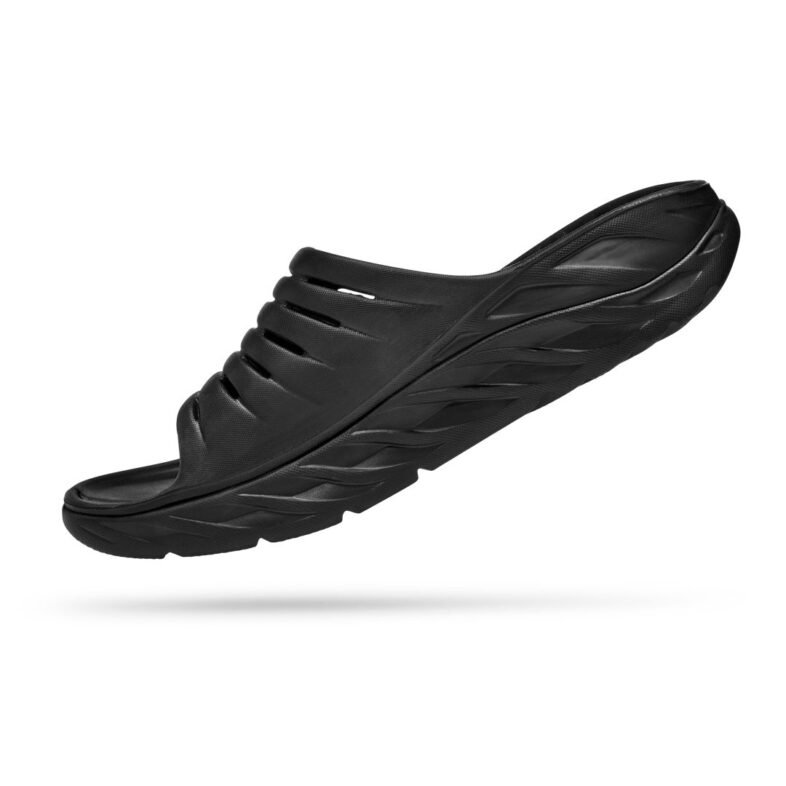 Sandalias HOKA Chile Ora Recovery Slide Black - Imagen 4