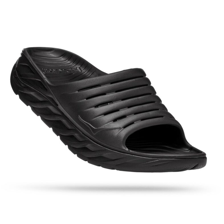 Sandalias HOKA Chile Ora Recovery Slide Black - Imagen 7