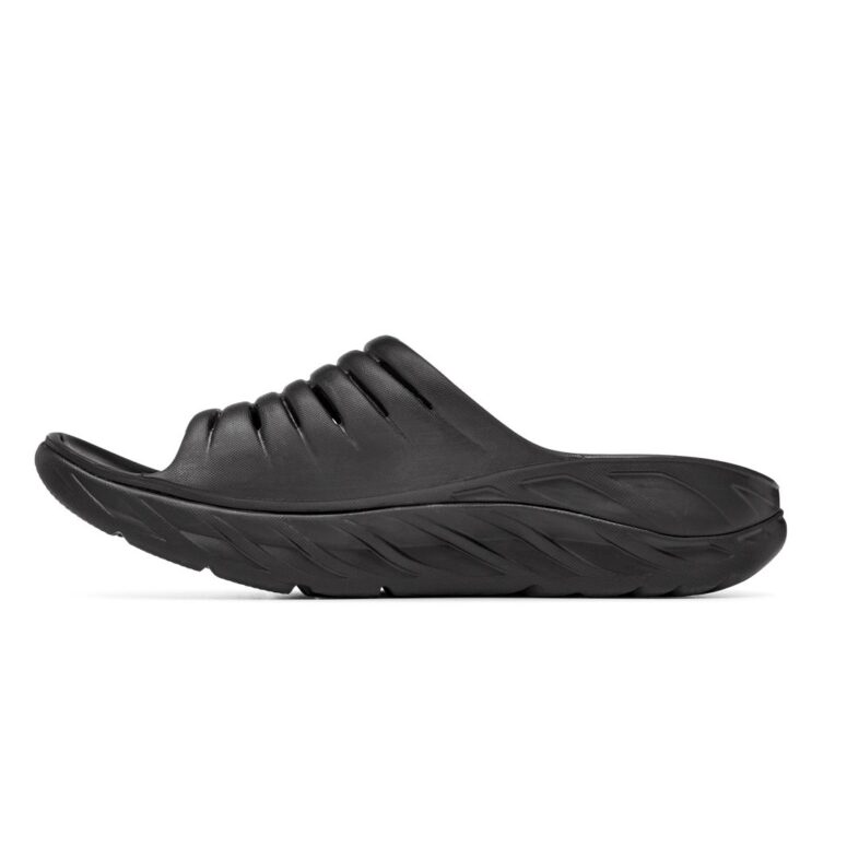 Sandalias HOKA Chile Ora Recovery Slide Black - Imagen 8