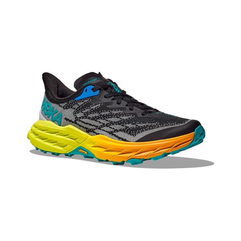 HOKA Speedgoat 5 Black/Evening Primrose - Imagen 6