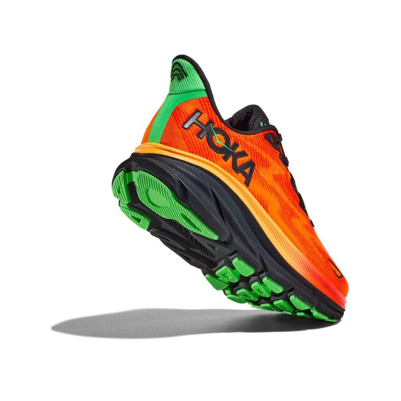 HOKA Clifton 9 Flame/Vibrant Orange - Imagen 4