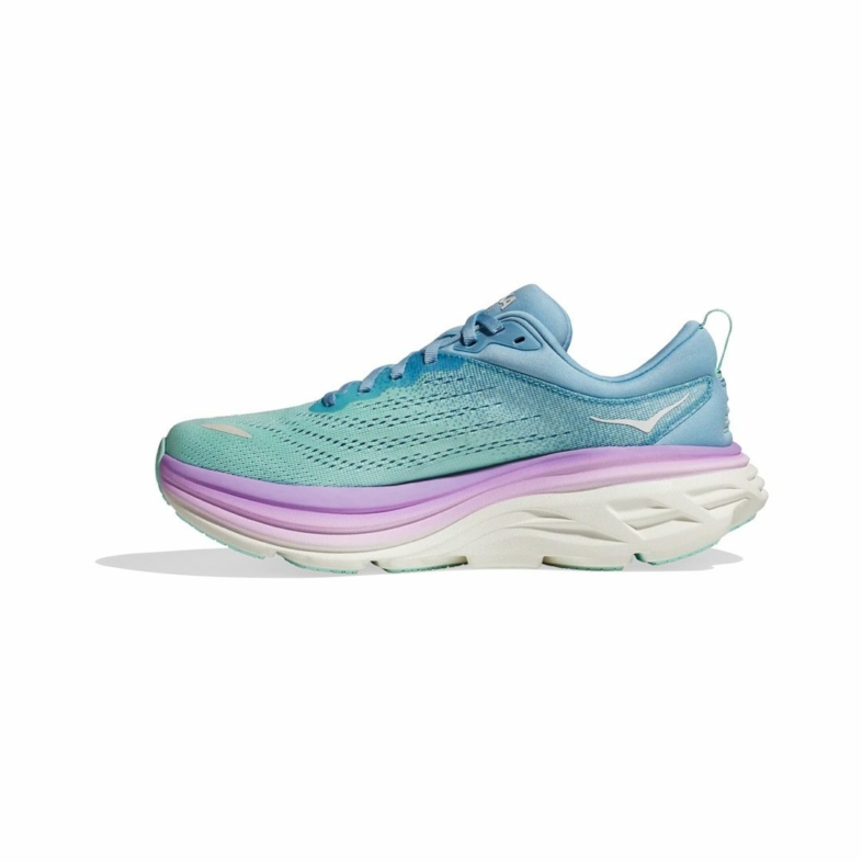HOKA Bondi 8 Airy Blue/Sunlit Ocean - HOKA® Oficial Chile