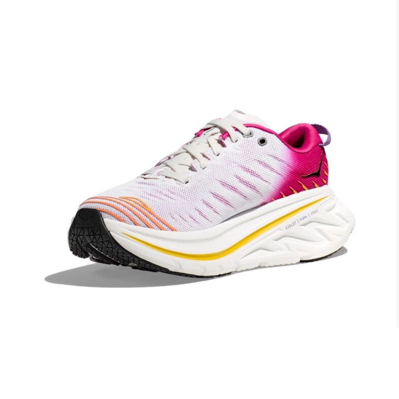 HOKA Bondi X Blanc de Blanc/Pink Yarrow - Imagen 3