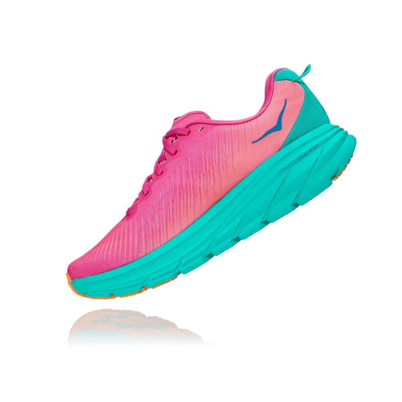 HOKA Rincon 3 Camellia/Radiant Yellow - Imagen 4