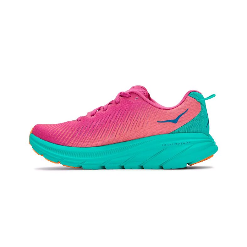 HOKA Rincon 3 Camellia/Radiant Yellow - Imagen 7