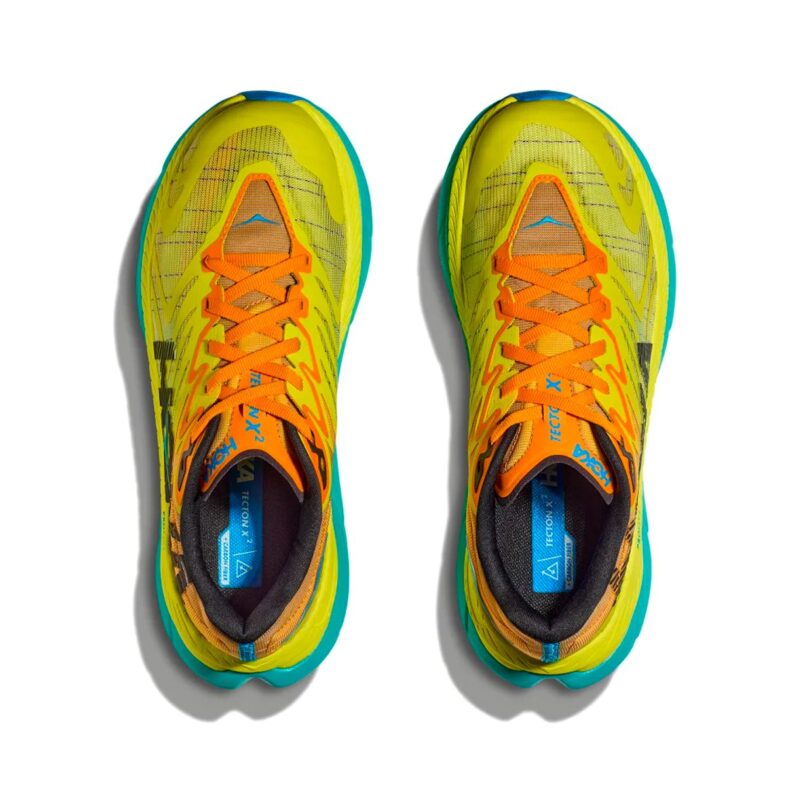HOKA Tecton X 2 Blue/Yellow - Imagen 2