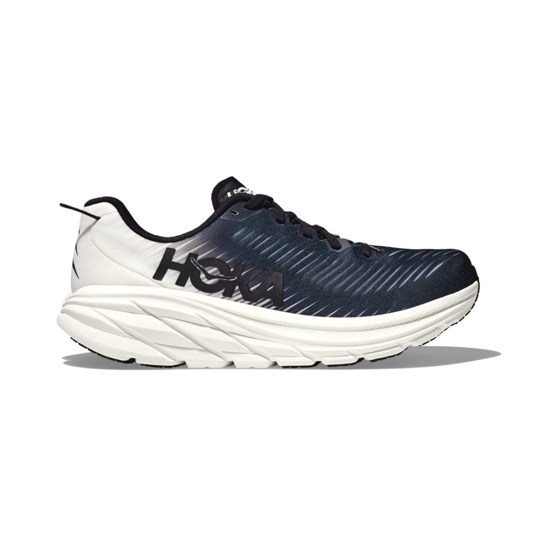 HOKA Rincon 3 Black/White - HOKA® Oficial Chile