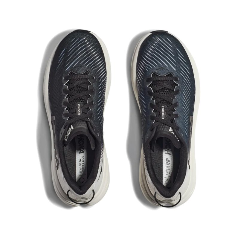 HOKA Rincon 3 Black/White - HOKA® Oficial Chile