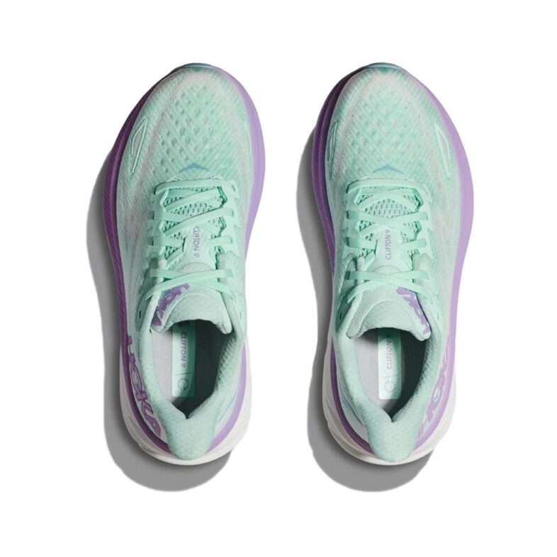 HOKA Clifton 9 Sunlit Ocean Lilac Mist - Imagen 2