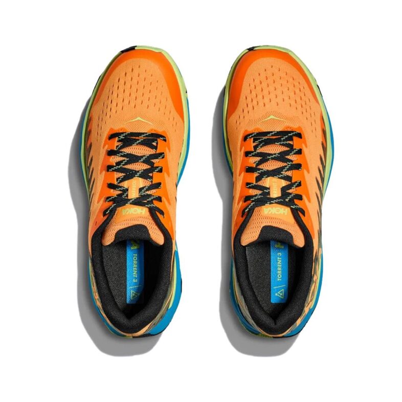 HOKA Torrent 3 Hombre Solar Flare/Lettuce - Imagen 2