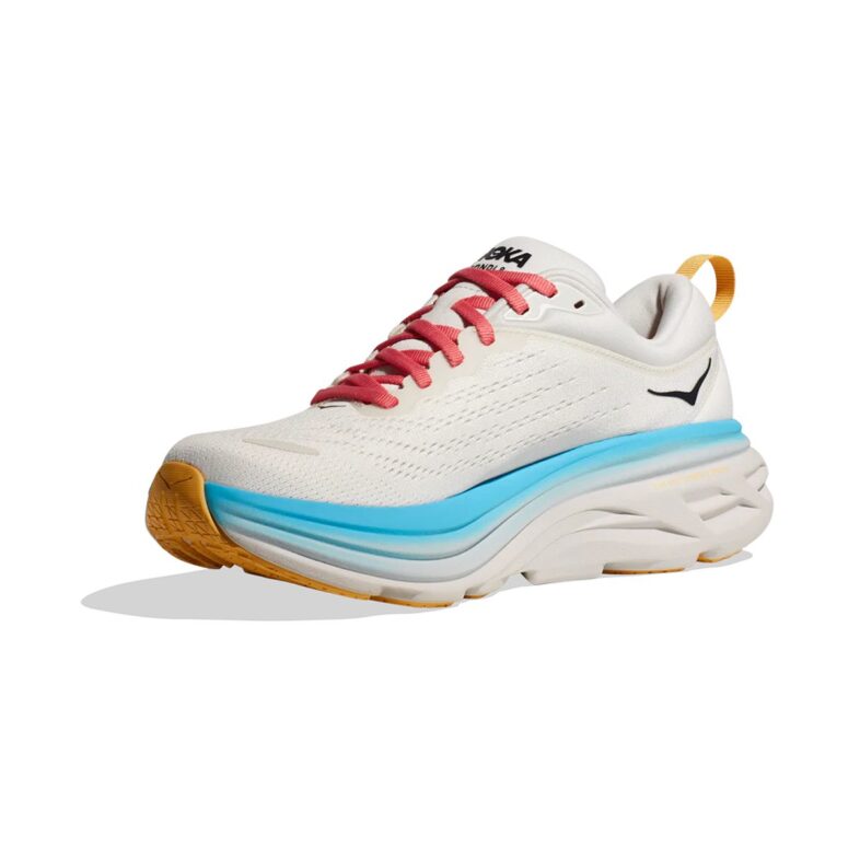 Hoka Bondi 8 Blanc De Blanc/Swim Day - Imagen 3