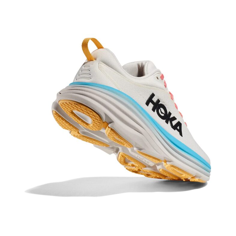 Hoka Bondi 8 Blanc De Blanc/Swim Day - Imagen 4
