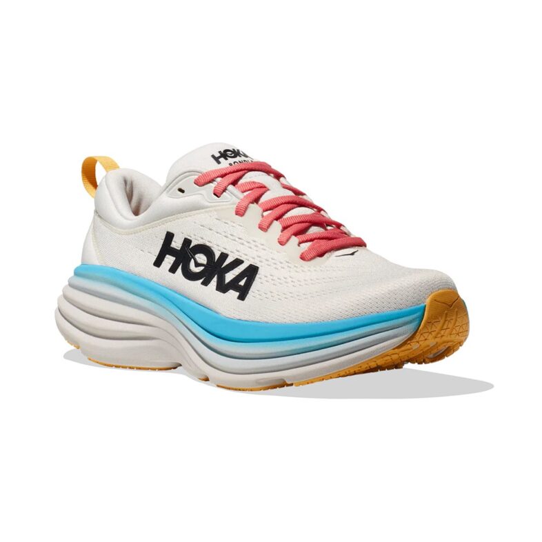 Hoka Bondi 8 Blanc De Blanc/Swim Day - Imagen 6