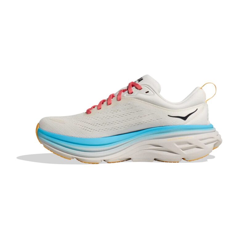 Hoka Bondi 8 Blanc De Blanc/Swim Day - Imagen 7