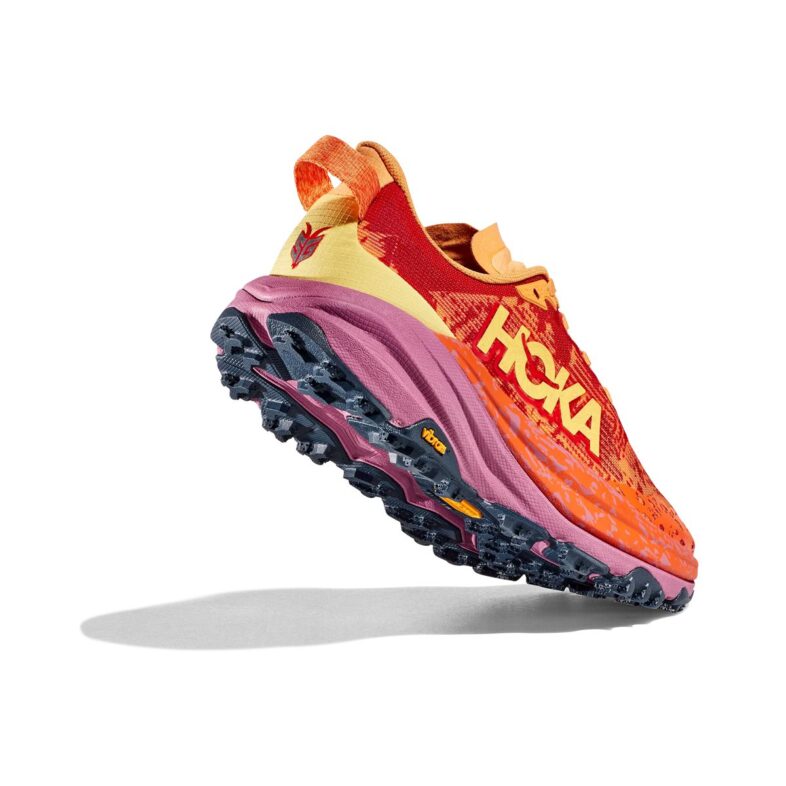 Hoka Speedgoat 6 Mujer Sherbet/Beet Root - Imagen 4