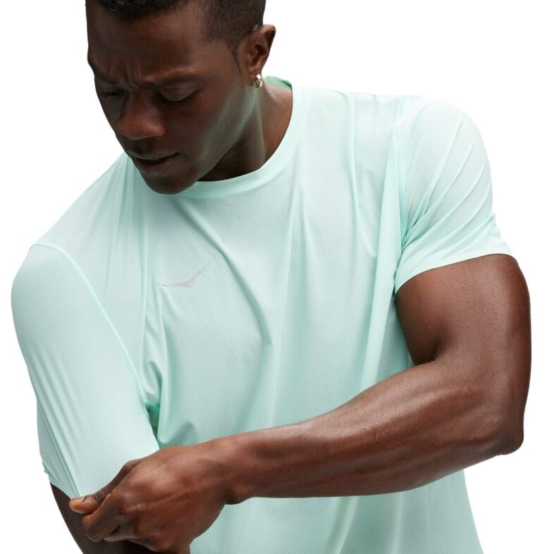 Polera Hoka Hombre Airolite Cloudless - Imagen 4