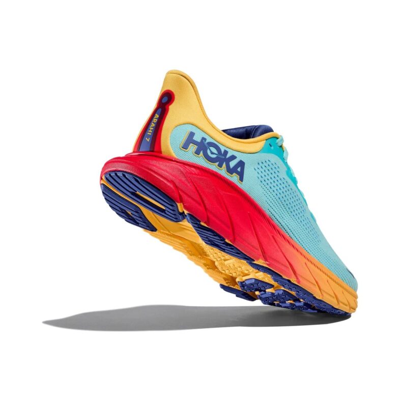 Hoka Arahi 7 Mujer Cloudless/Poppy - Imagen 4