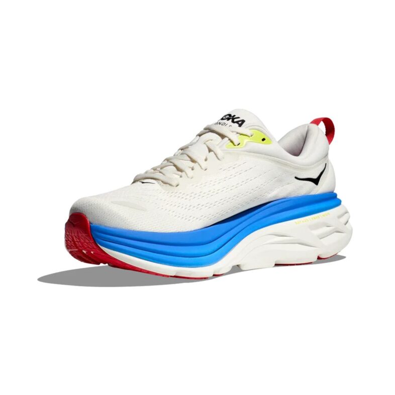 Hoka Bondi 8 Blanc/Blue - Imagen 3