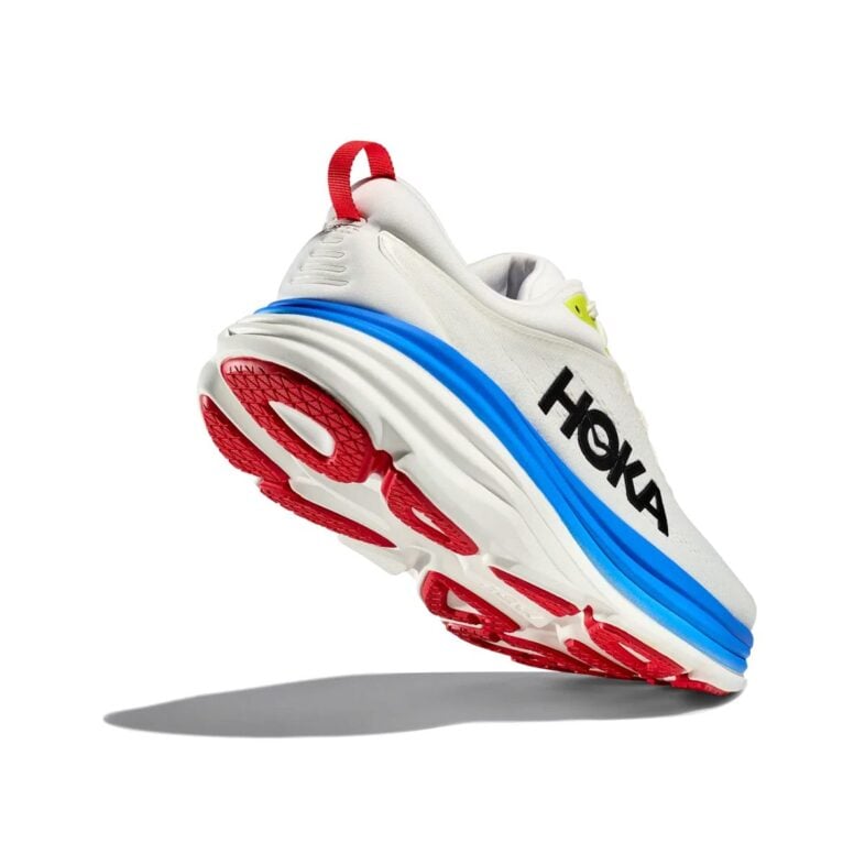Hoka Bondi 8 Blanc/Blue - Imagen 4