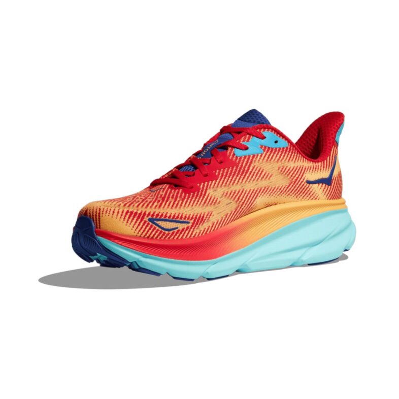 Hoka Clifton 9 Cerise/Cloudless - Imagen 4