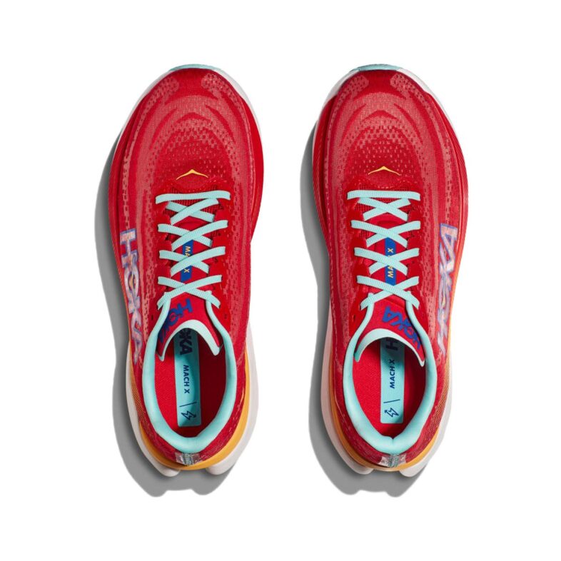 Hoka Mach X Hombre Cerise/Cloudless - Imagen 2