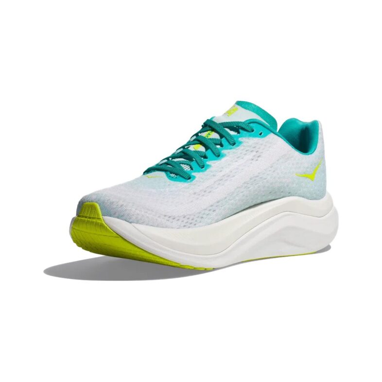 Hoka Mach X Hombre White/Blue Glass - Imagen 3