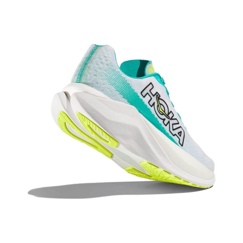Hoka Mach X Hombre White/Blue Glass - Imagen 4