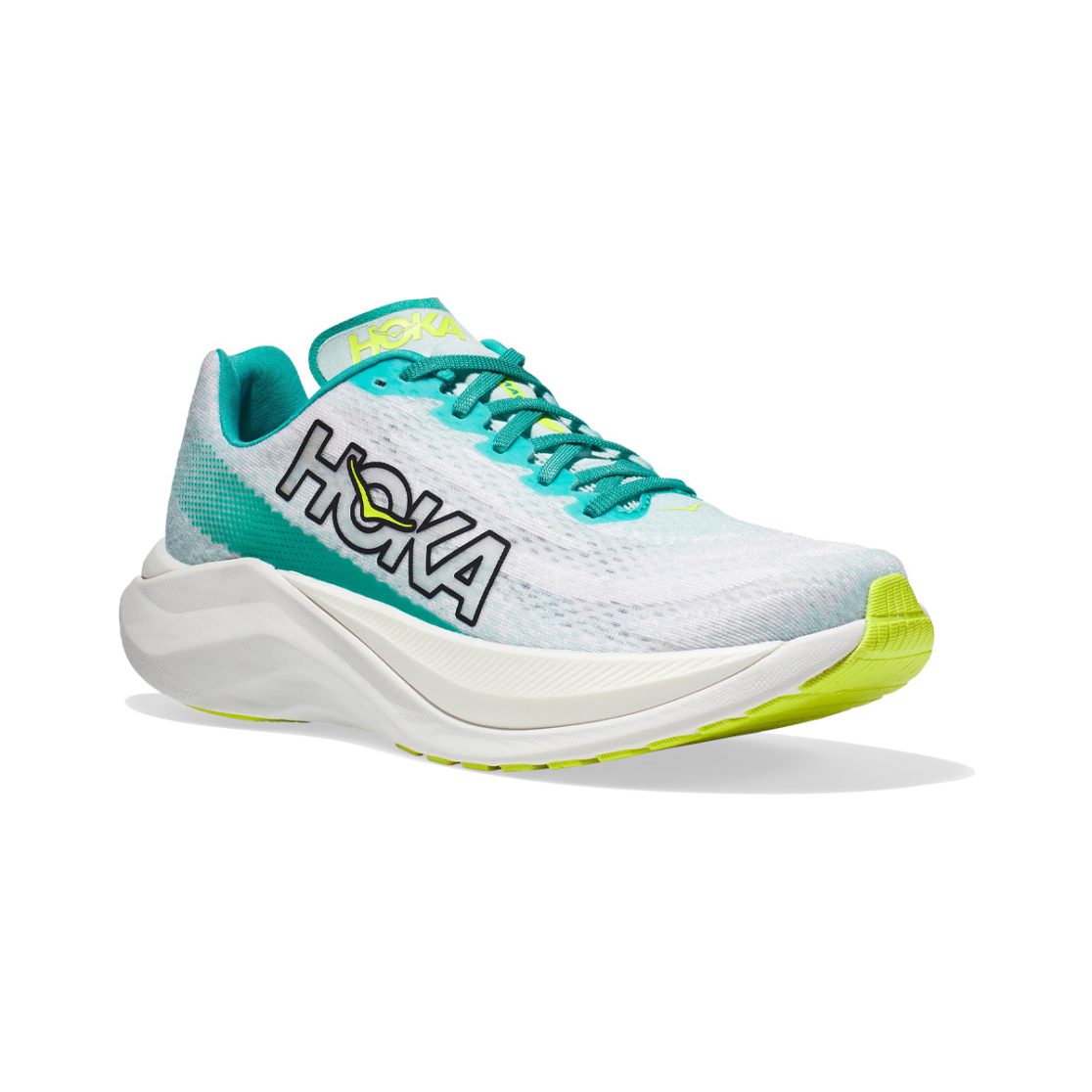 Hoka Mach X Hombre White/Blue Glass - HOKA® Oficial Chile