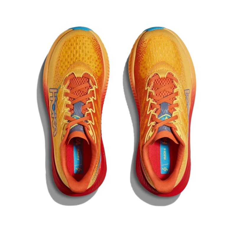 Hoka Mach 6 Hombre Poppy/Squash - Imagen 2