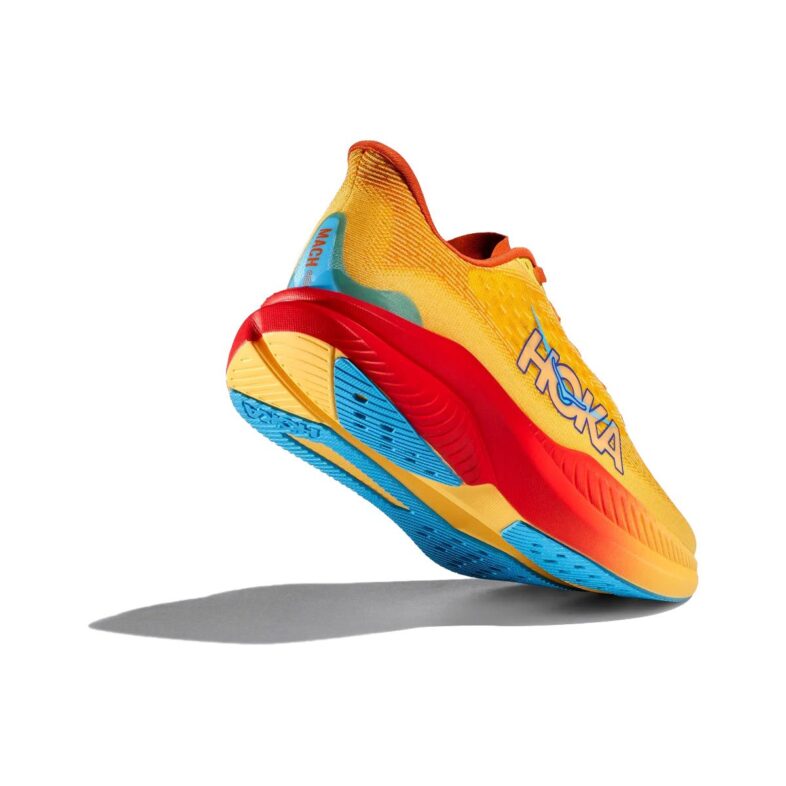 Hoka Mach 6 Hombre Poppy/Squash - Imagen 4