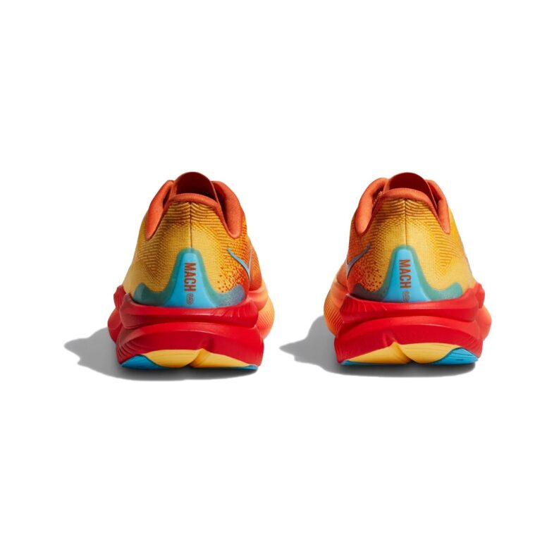 Hoka Mach 6 Hombre Poppy/Squash - Imagen 5