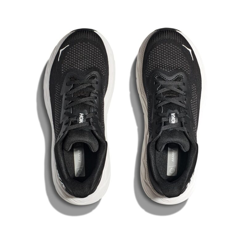 Hoka Arahi 7 Mujer Black/White - Imagen 2