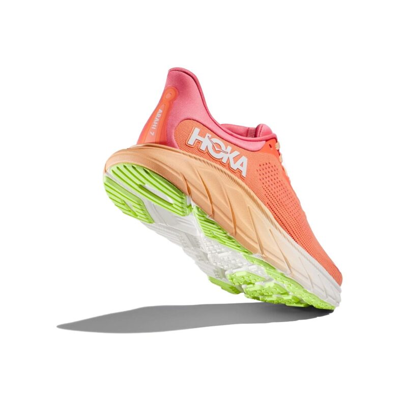 Hoka Arahi 7 Mujer Papaya/Coral - Imagen 4