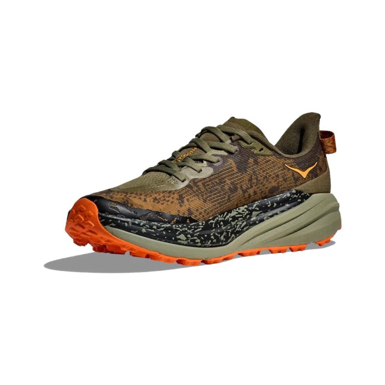 Hoka Speedgoat 6 Hombre Antique Olive/Squash - HOKA® Oficial Chile