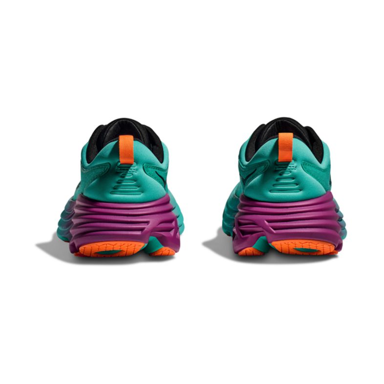 Hoka Bondi 8 Electric Aqua/Black - HOKA® Oficial Chile