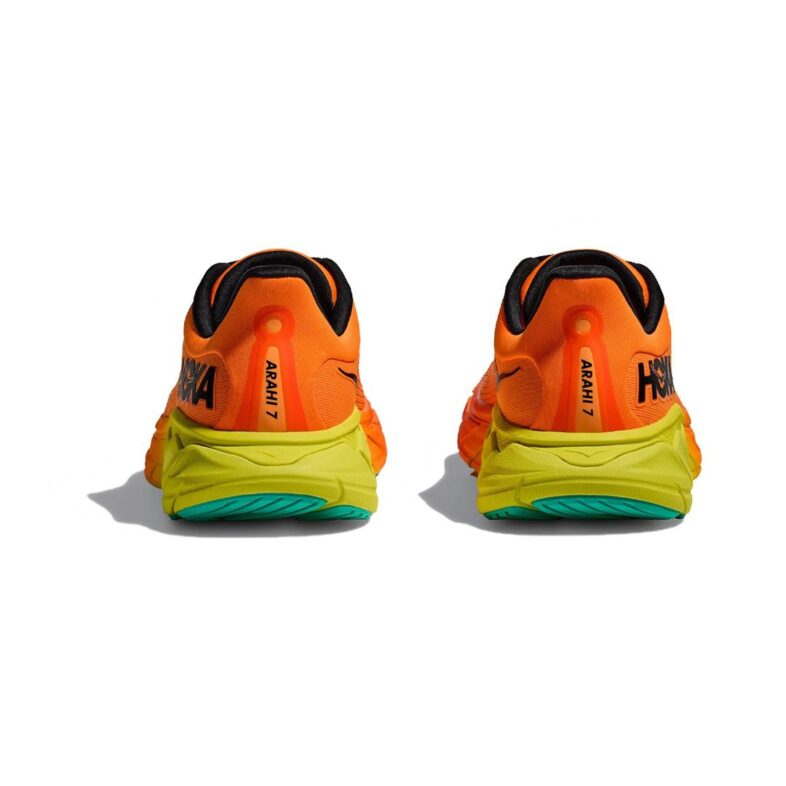 Hoka Arahi 7 Hombre Electric Tangerine/Black - Imagen 5