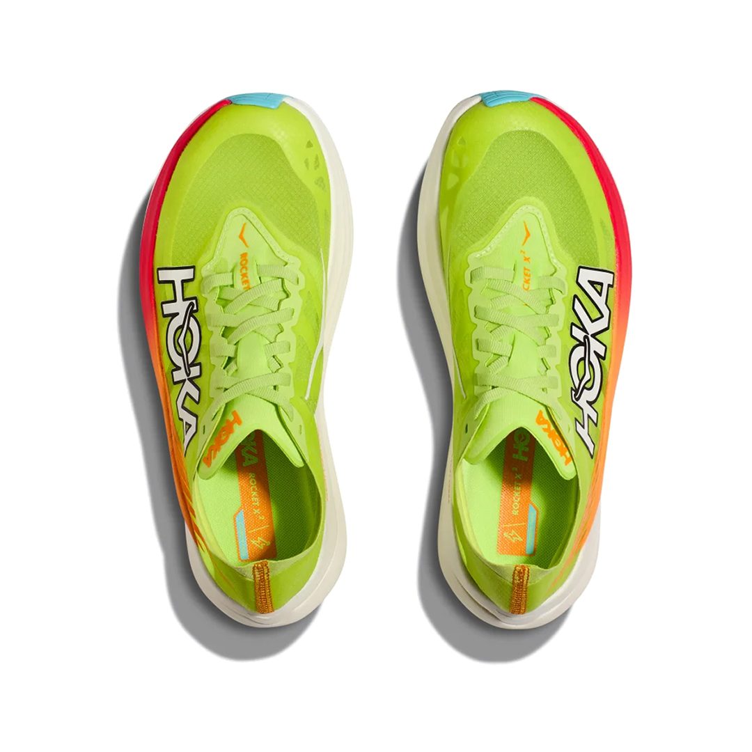 HOKA Rocket X 2 Lettuce/Solar Flare - HOKA® Oficial Chile