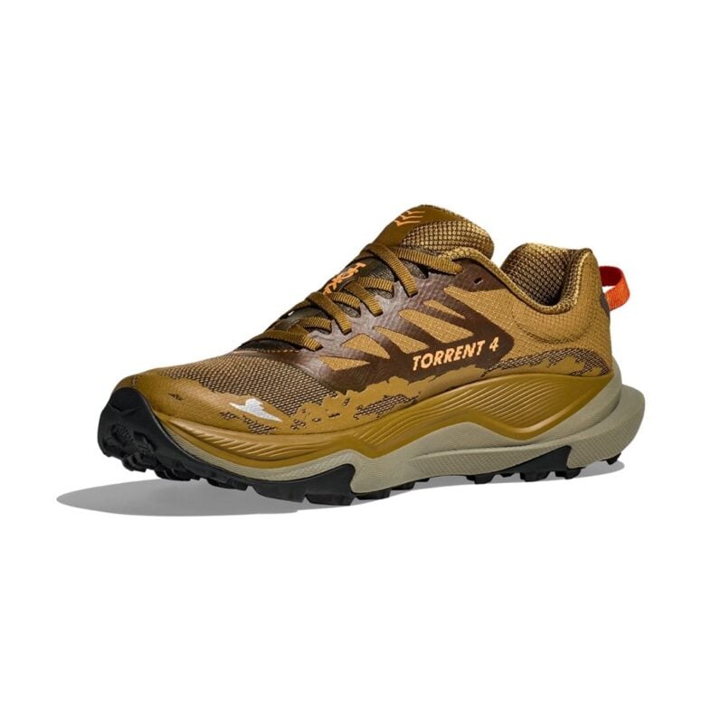 HOKA Torrent 4 Hombre Honey/Antique Olive - Imagen 3