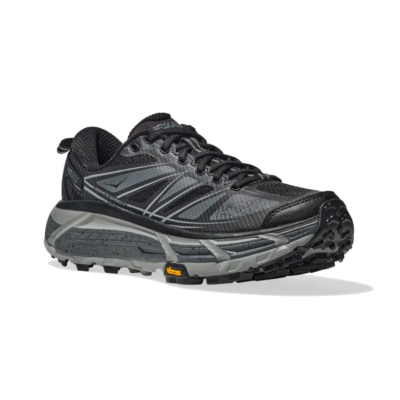 Hoka Mafate Speed 2 Black/Castlerock - HOKA® Oficial Chile