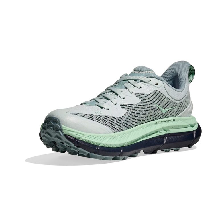 Hoka Mafate Speed 4 Mujer Droplet/Mint Fluorite - Imagen 3